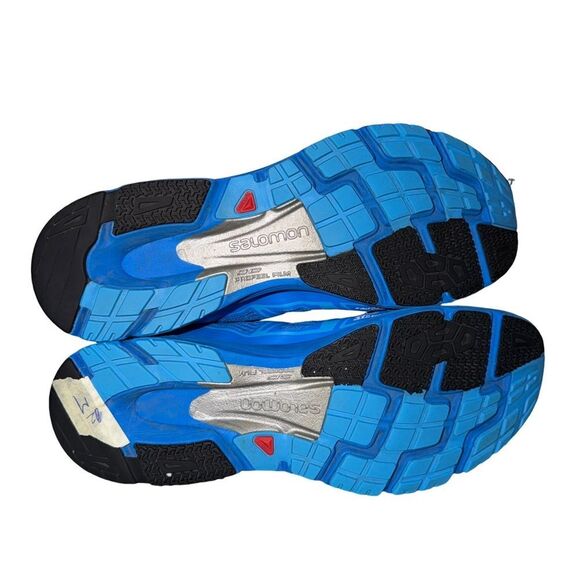 Salomon sonic pro Vibrant Blue Trail Running Shoes size 12.5